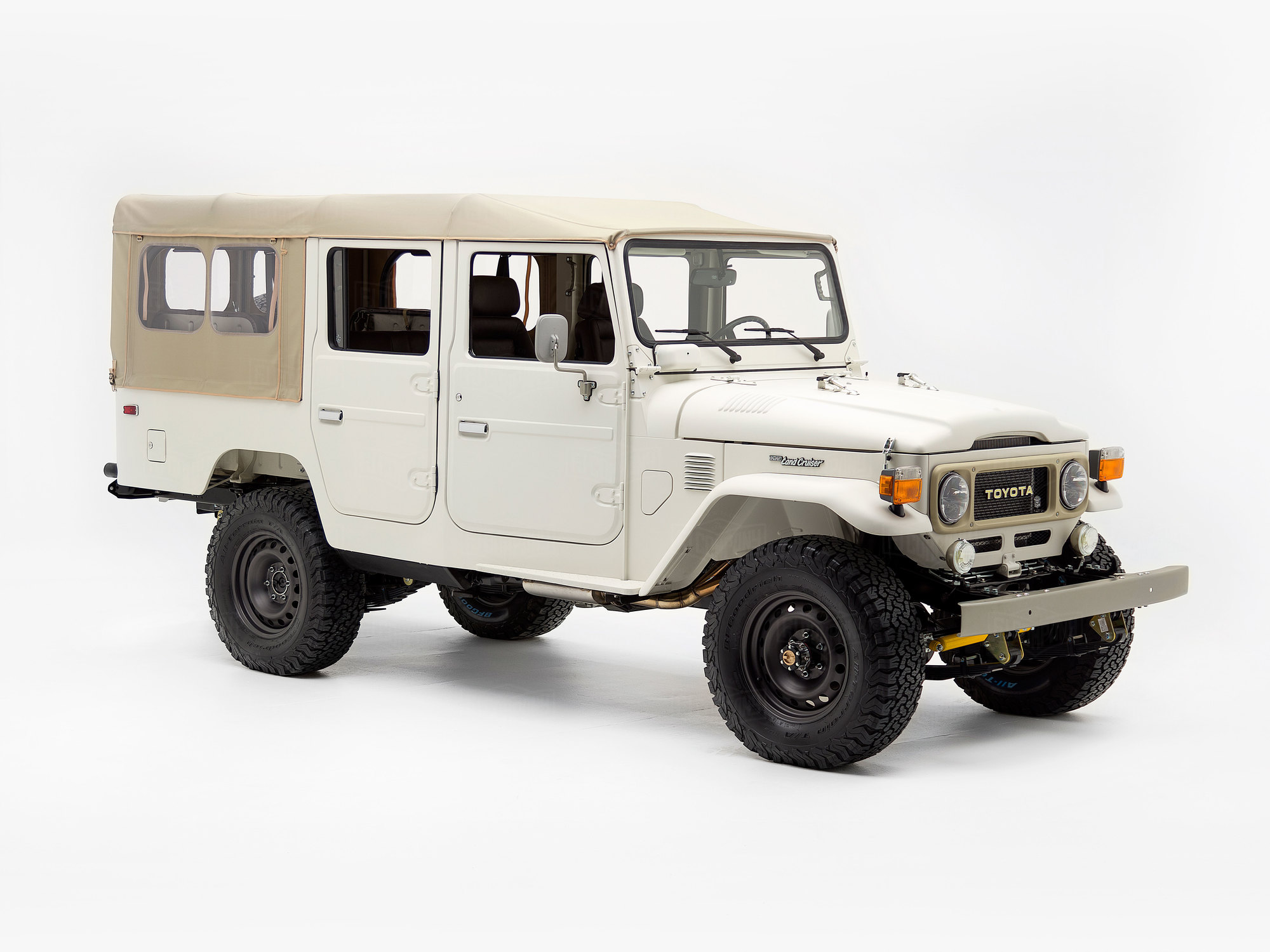 1981 FJ45 Troopy White FJ45286141